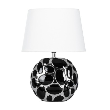 Decorative table lamp Arte Lamp Poppy A4063LT-1CC, E14, 40 W, 25x18x34 cm, chrome, black-1