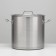 Boiler, 20 l, d = 30 cm, h = 30 cm, metal cover, triple bottom, induction, stainless steel