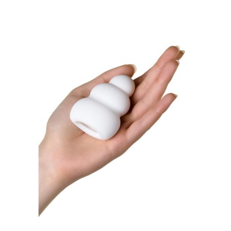 A set of unrealistic masturbators Mensmax Pucchi Premium, TPE, white color, 6.5 cm-10