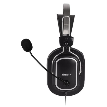 Headphones with A4Tech HU-50 microphone Black 2M pavers USB headline-2