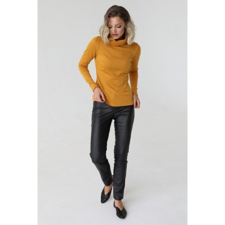 Basic turtleneck from dense knitwear, size 48-2
