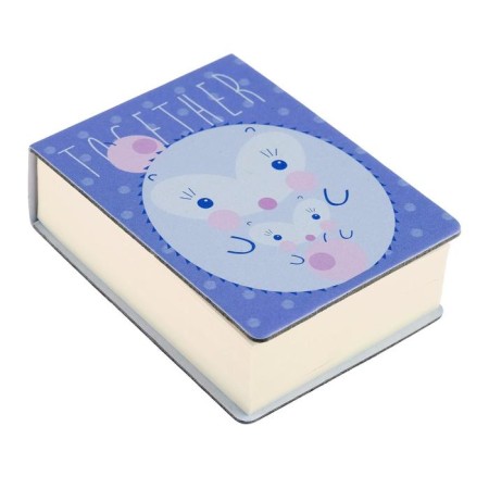 Notepad B8, 63 x 83 mm, 250 sheets Smart Journal, hard cover, tinted block 70 g/m2, mix-8