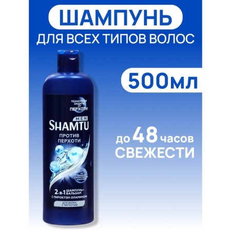Shampoo for men Shamtu “Against Dandruff”, 500 ml