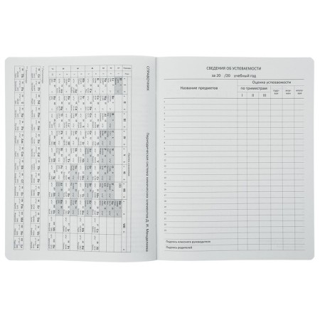Universal diary for grade 1-11 Oxford, hard cover, artificial leather, thermotisia, lies, 48 ​​sheets-10