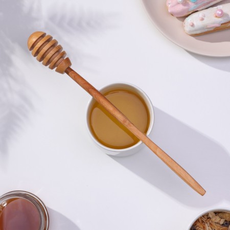 Spoon for honey, 27 cm, thuja-1