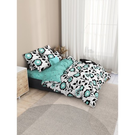 Bed linen 2 joint venture "Rosamund", size 200x215 cm, 175x215 cm, 50x70 cm - 2 pcs-3