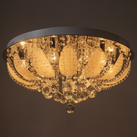 Chandelier 55722/600 CR chrome 8x40W E14 LED-RBP PDU 60x60x27cm-6