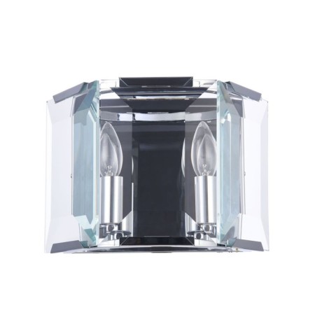 Bra Cerezo 2x40W E14, Nickel 13.5x29.5x20 cm-2
