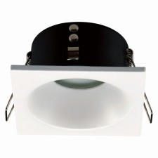 The built -in lamp Mantra Comfort IP65, GU10, 1x12W, 85x85x45 mm, black color black