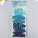 Round beads 6/0 "Blue azure" 6 colors x 10 g 20x8 cm