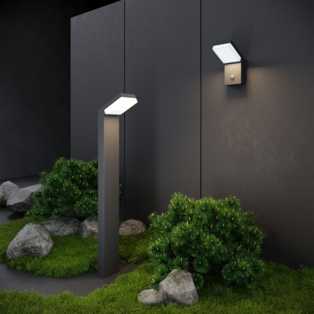 Landscape LED LED Elektrostandard, Sensor, 165x100x900 mm, 12W, LED, 750LAM, 4000K, Gray color.-2