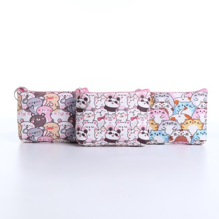 Monetnik's wallet with a zipper, color mix-2