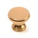 Handle button Cappio PK321, D = 24 mm, color gold