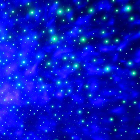 Light device "Star Sky" 19 cm, speaker, glow of RGB, remote control, 5 V, white-3