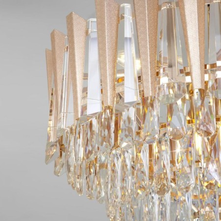 Coda chandelier, 9x60W E14, color gold-4