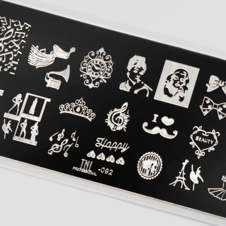 TNL Premium stamping plate "Life is beautiful"-1