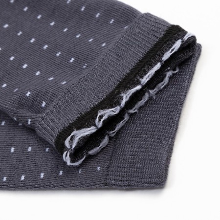 Men's socks minku "white points", color graphite, size 42-43 (29 cm)-1