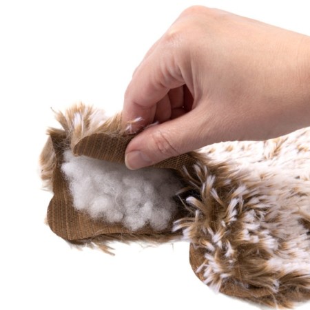 Set for creativity. Soft toy of fur "Council"-2