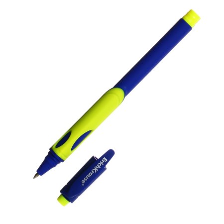 Ballic handle Erychkrause Ergoline Kids, first-grader, ergonomic holder, Soft-Touch body, 0.7 mm node, blue ink, mix, blister-9