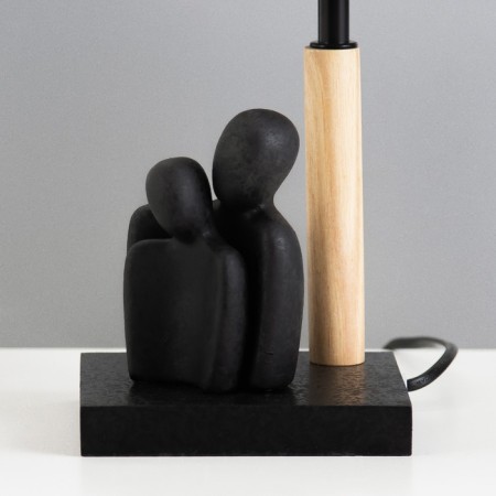 Board Lamp "Tenderness" E14 40W Black 15x15x31cm Risalux-3
