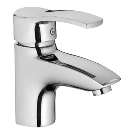 Fashun A1070 shell mixer, single -leaf, 106 mm pour, brass, chrome