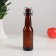 Bugelnaya bottle, 300 ml, with a traffic jam, brown color