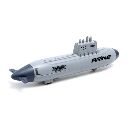 Game set "Submarine", shoots rockets, mobile elements, color light gray-3