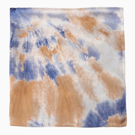 Women's scarf minku rr 70*70 cm, col. blue-2