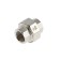 American RTP, 1/2 ", internal/internal carving, straight, nickelled brass, euroglos