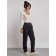 Trousers insulated sports female winter, size 44, black color