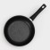 Pan, d = 26 cm, removable handle, anti -stick coating, dark marble color