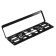 Frame for a car number, book, white marble