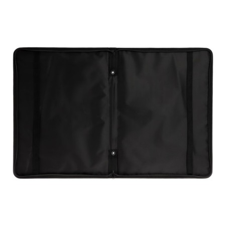 Folder for drawings and drawings for artists A3, 470 x 350 x 40 mm, handles, frame, textile, "inspiration" 1b3, inner pocket, black-4