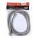 Shower hose Accoona A386-17, reinforced, 170 cm, brass nut, brass cone, chromium