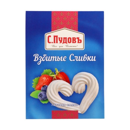 Whipped cream "S. Pudov ", 50 g