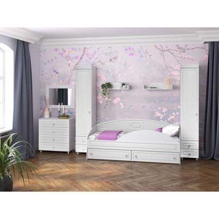Monaco regiment, 680 × 220 × 170 mm, white color-3