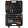 Set of instruments Universal Kingqueen Wib-60015, 72 tooth, 1/2 1/4 ", 70 items