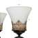 Chandelier 2713/6 E27 40W black and gold 77x77x52-82 cm Bayerlux