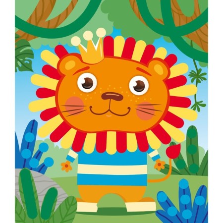 Like -applique. "A lion"-2