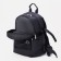 Male backpack on a zipper, 5 outer pockets, ZFTS, Black Color