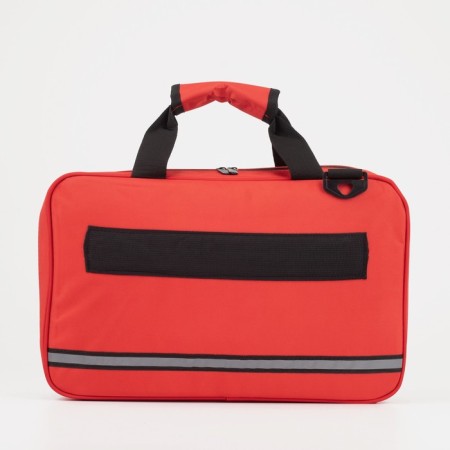 Business Business on a zipper, long belt, red color