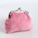 Women's wallet on the farmar, pink color