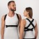 Massner-fixer for posture, Velcro, size XL, black color