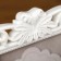 Photo frame plastic 13x18 cm "curls and flowers" white 25.5x19 cm