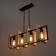 Lumber "Liam" 5he27 40W black 80x25x70 cm