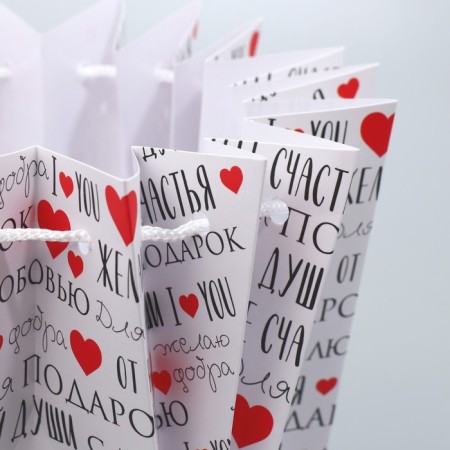 Aquabox for flowers "Text", 16.5 x 16.5 x 16.5 cm-5