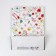 Gift package laminated, packaging, “bloom with happiness”, MS 18 x 23 x 8 cm