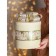 A satin ribbon with a metal thread “Patterns with a star”, 60 mm, 9 ± 0.5 m, white/gold color