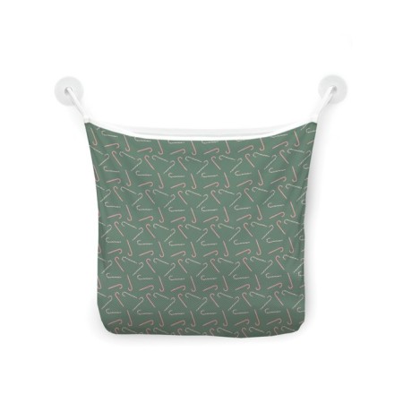 Organizer in a bathtub on suction cups “Scattered sweets”, for storing toys and trifles, size 33x39 cm-2