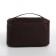 Lightning cosmetic bag, brown color